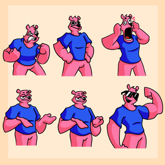 Kirby Pooh Character Sheet 3