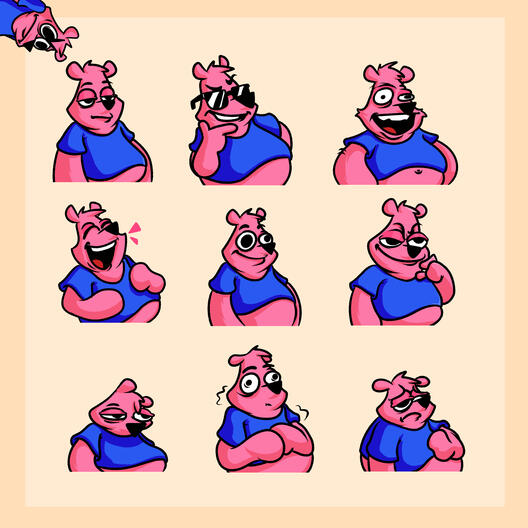 Kirby Pooh Character Sheet 1
